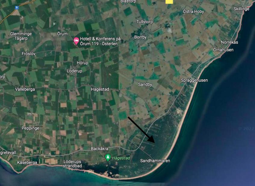 Sandhammaren ,skåne Löderup Exteriör bild
